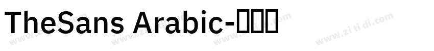 TheSans Arabic字体转换